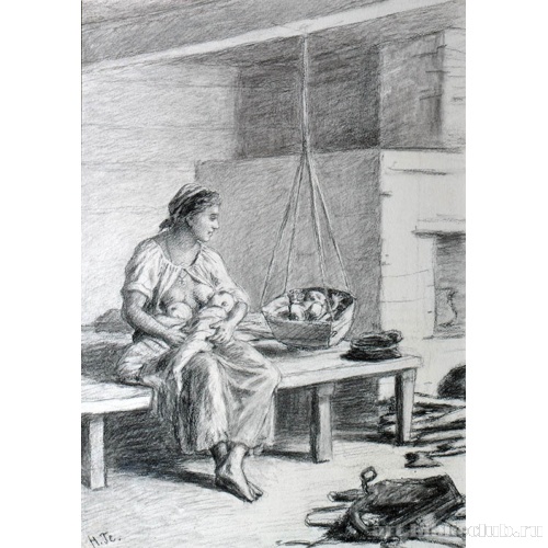 Двоих кормлю, бывало, а третья ждет