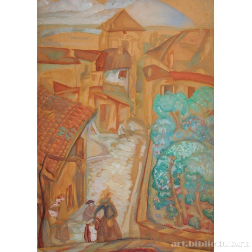 Улица старого городка (Швейцария)