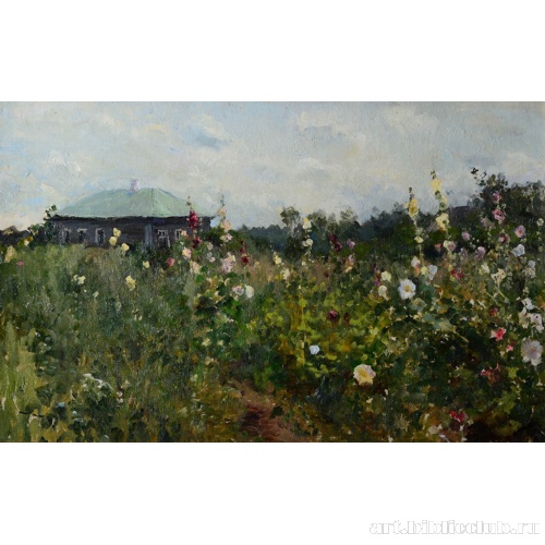 Мальвы в Саратовской губернии