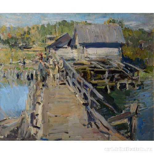 Мостик у мельницы