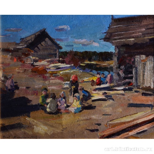 Охотино. Дети