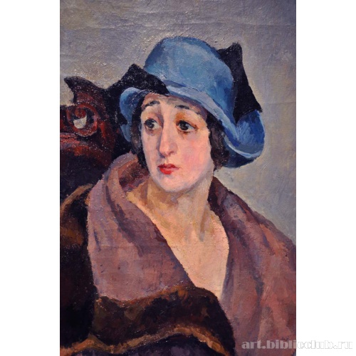 Женщина, снимающая перчатку (В. И. Морозова). Фрагмент