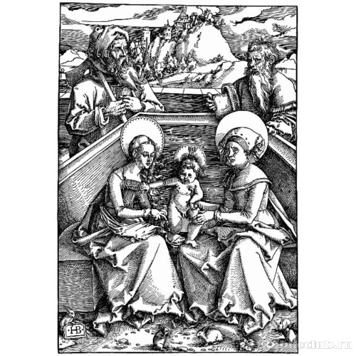 Святая родня с зайцами