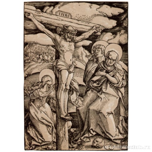 Христос на кресте с Марией, Марией Магдалиной и Иоанном