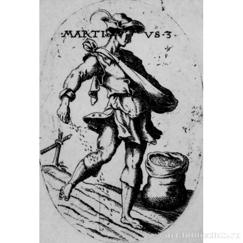 Серия «Месяцы года» [01], Март