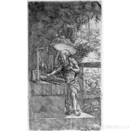 Святой Иероним за чтением