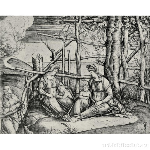 Святое семейство со святой Елизаветой и маленьким Иоанном Крестителем