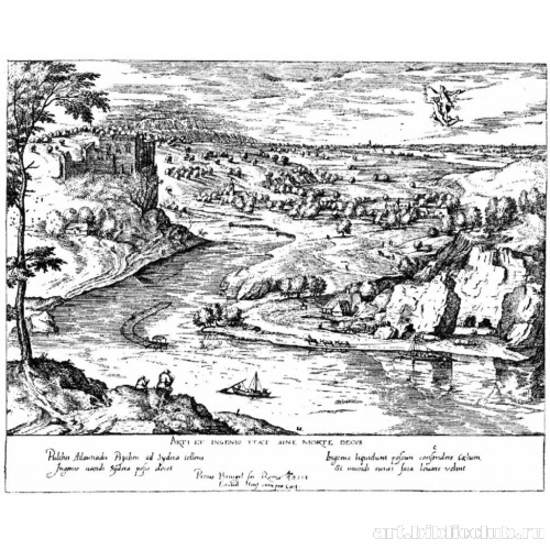 Пейзаж с похищением Психеи Меркурием