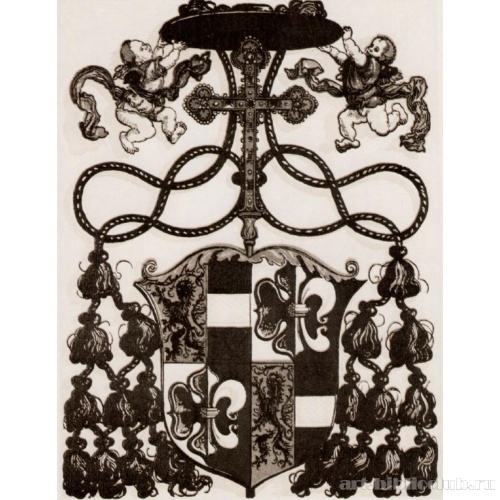 Герб кардинала Маттеус Ланга, епископа Зальцбурга