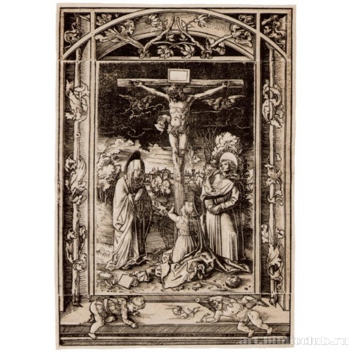 Распятие с Марией, Марией Магдалиной и Иоанном