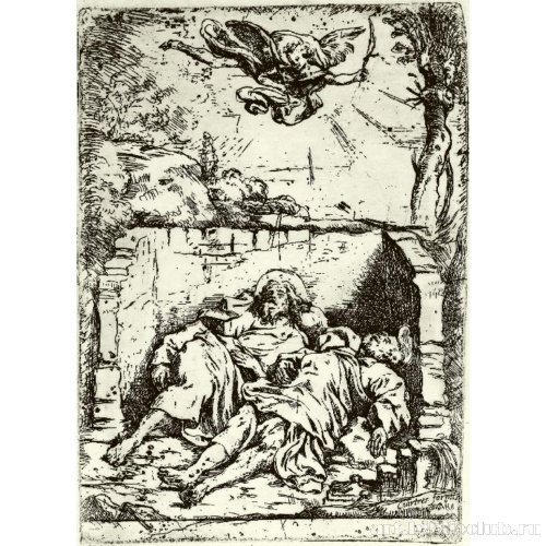 Апостолы Петр и Павел в гробнице