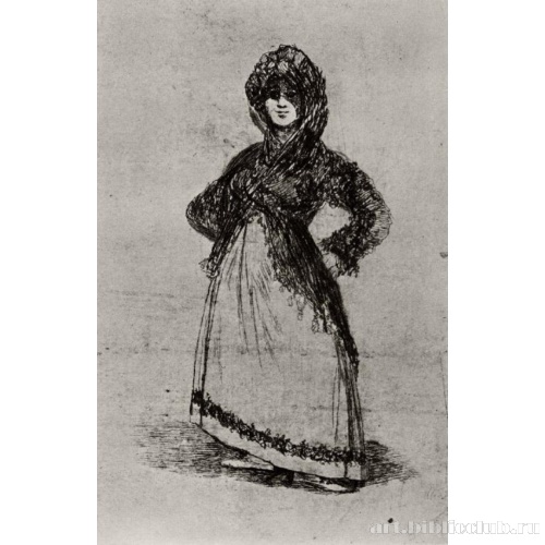 Девушка в мантилье