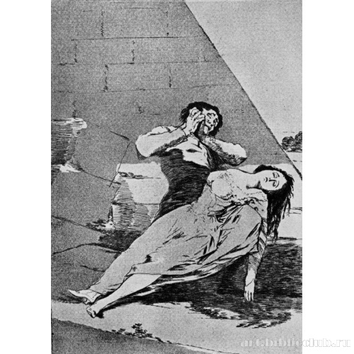 Серия «Капричос», лист 09: Тантал