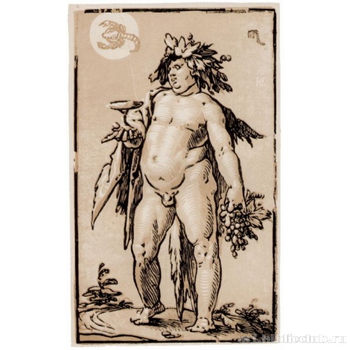 Вакх со знаком Зодиака Скорпионом