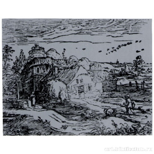 Пейзаж с крестьянской хижиной [01]