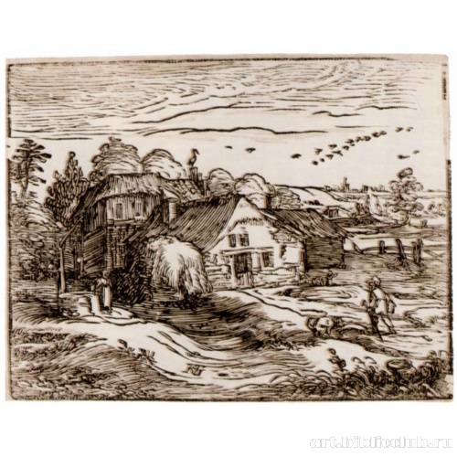 Пейзаж с крестьянской хижиной [02]