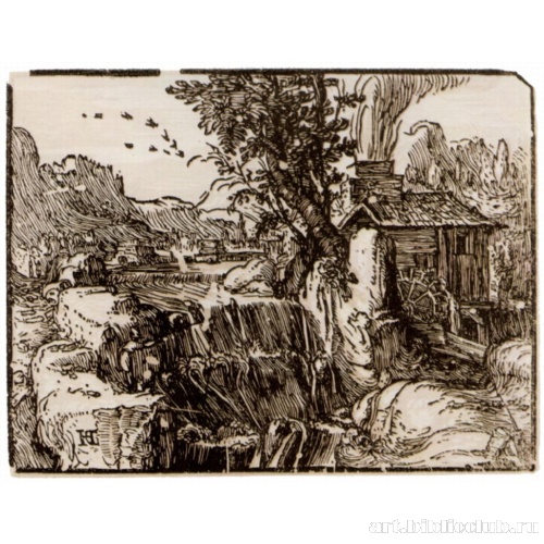 Пейзаж с водопадом [02]