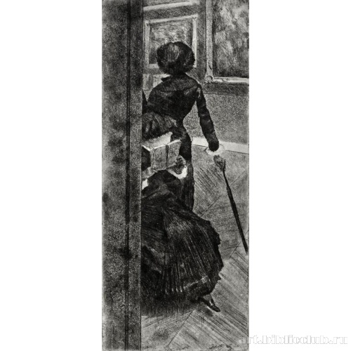 Мэри Кассет в картинной галерее Лувра