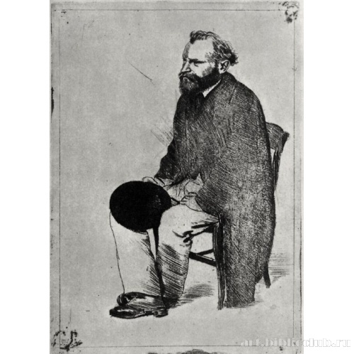 Портрет Эдуарда Мане (сидящий, обращенный влево)