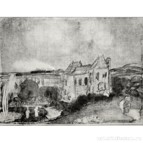 Фонтан в замке