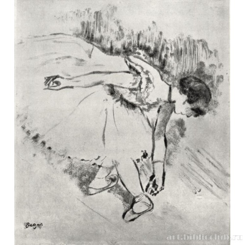 Танцовщица в четвертой позиции