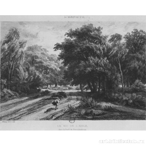 Орлиное гнездо в лесу Фонтенбло