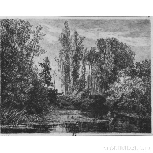 Олени у кромки воды (Воспоминание об островах в Безоне), третье состояние