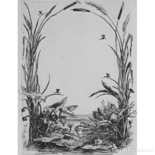 Серия «Альбом путешествия в лодке». Фронтиспис без текста