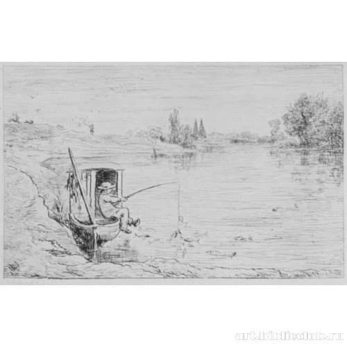 Мальчик-лодочник удит рыбу (Удильщик)