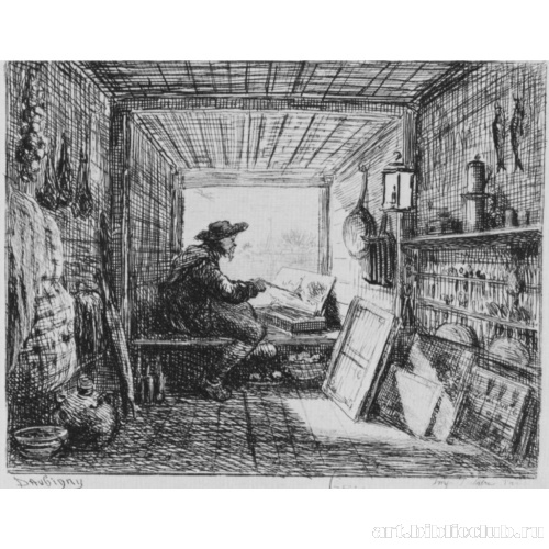 Мастерская художника в лодке