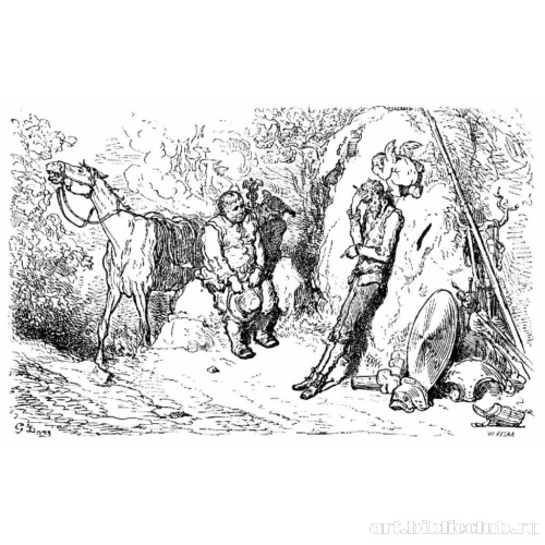 Иллюстрация к роману Сервантеса «Дон Кихот»