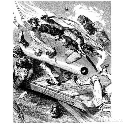 Иллюстрация к книге Эрнеста Лепина (Катреля) «История капитана Кастаньетта»