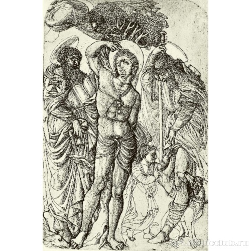 Святые Себастьян, Антоний и Рох