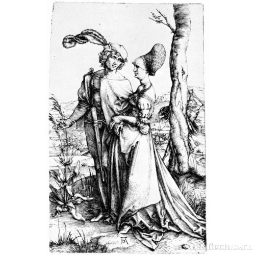 Юная пара и Смерть (Прогулка)