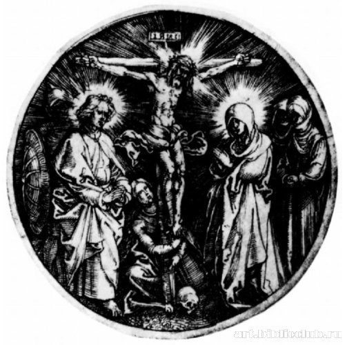 Распятие, тондо