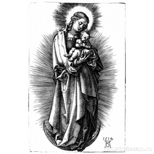 Мадонна на полумесяце в венце