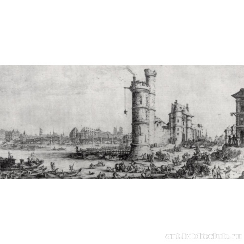 Париж, вид на Новый мост