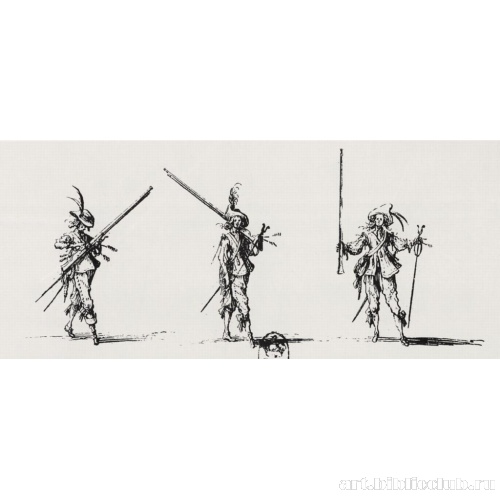 Серия «Военные упражнения». Упражнения с мушкетом - команда «На плечо»