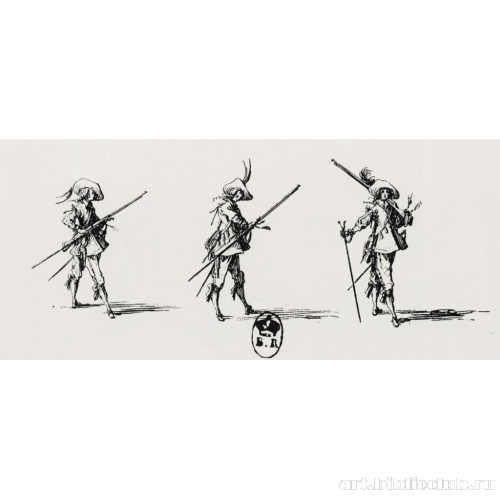 Серия «Военные упражнения». Упражнения с мушкетом - обращение со стволом