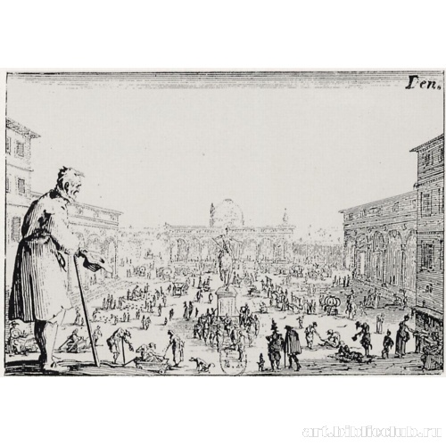 Серия «Каприччи». Рынок на площади Санта Аннунциата во Флоренции