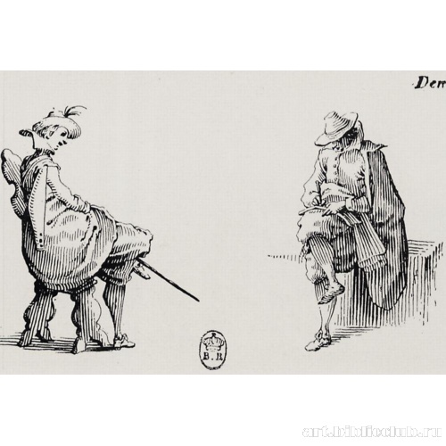 Серия «Каприччи». Два сидяших господина