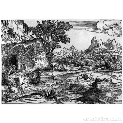 Пейзаж со святым Иеронимом