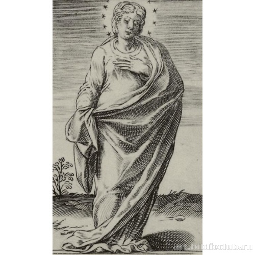 Серия «Двенадцать апостолов с Христом-Спасителем, Марией и Иоанном Крестителем». Мария