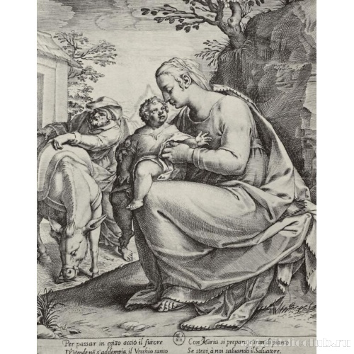 Приготовления к бегству в Египет