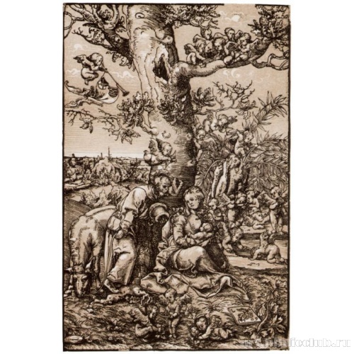 Святое семейство на пути в Египет