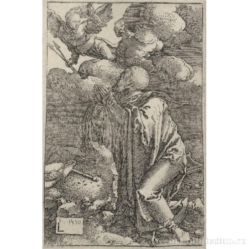 Давид на молитве