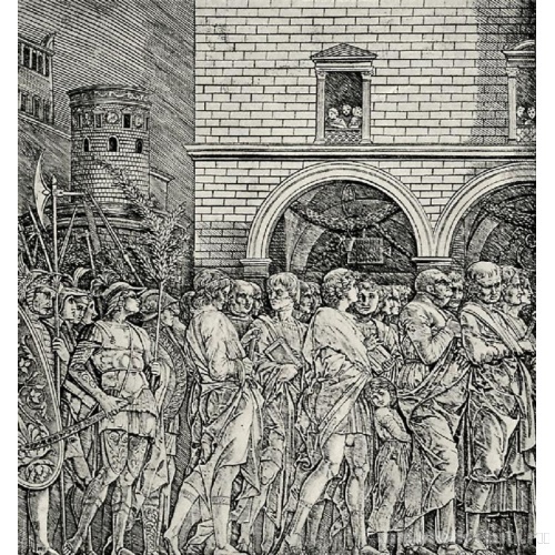 Триумфальное шествие Юлия Цезаря. Сенаторы