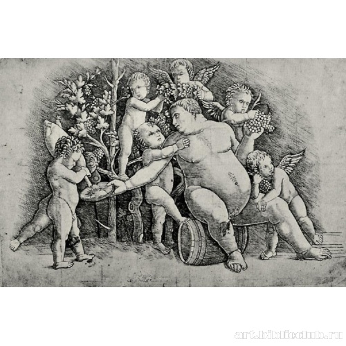 Силен в окружении путти