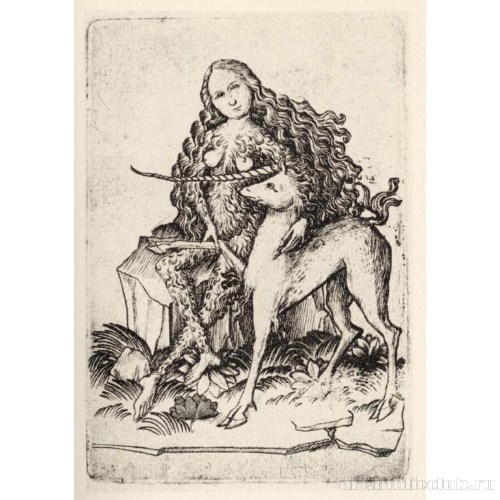 Малая игральная карта, Дама зверей