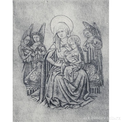Святая Анна с Марией и младенцем Христом